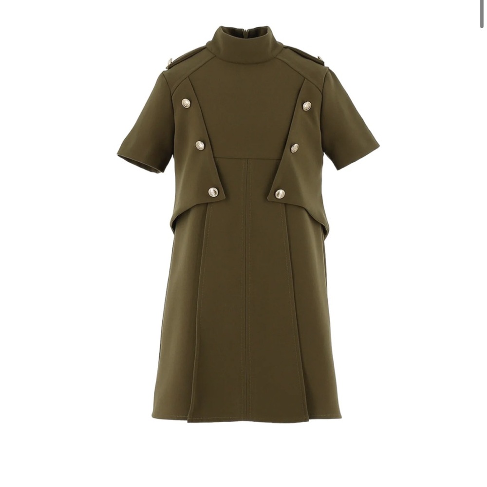 Elegant Olive Kids Formal Dress Elizabetta Franchi